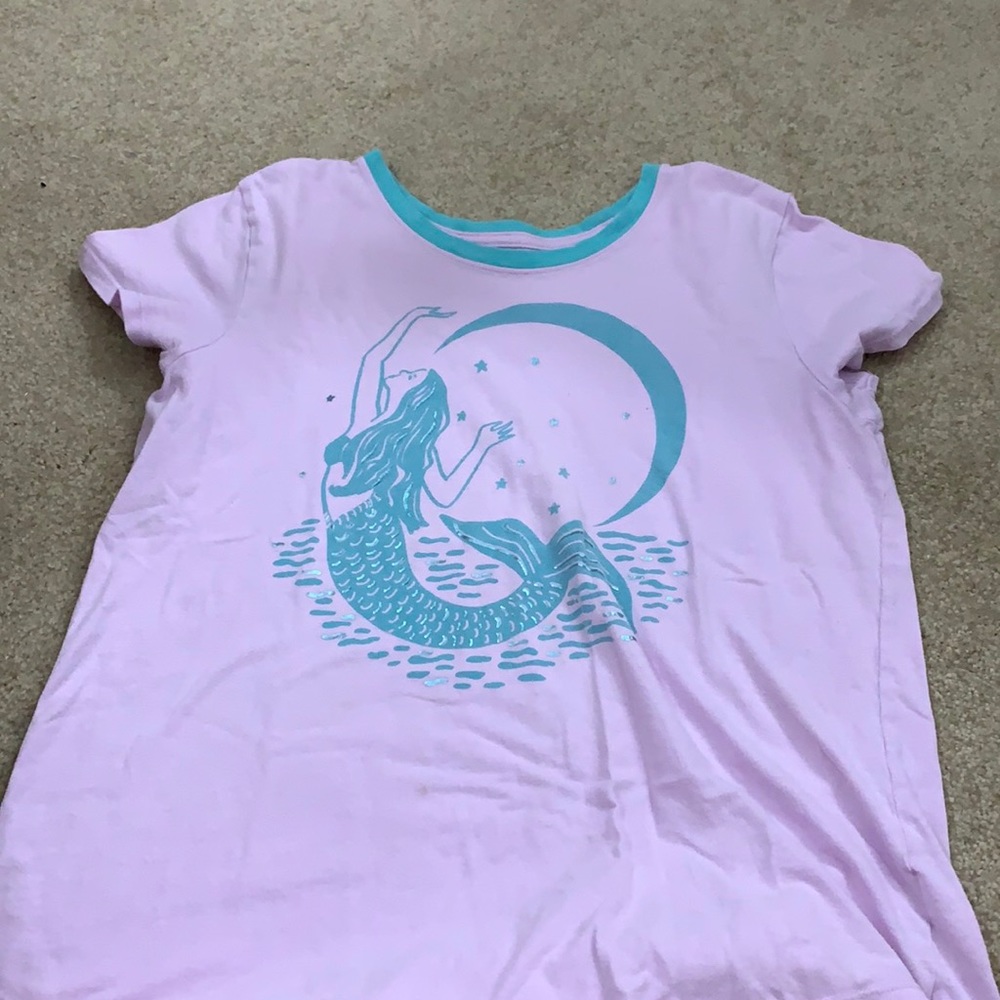Girls Mermaid graphic Tee